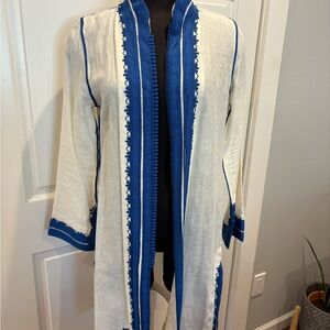 Ali4ibu designer linen jacket/duster